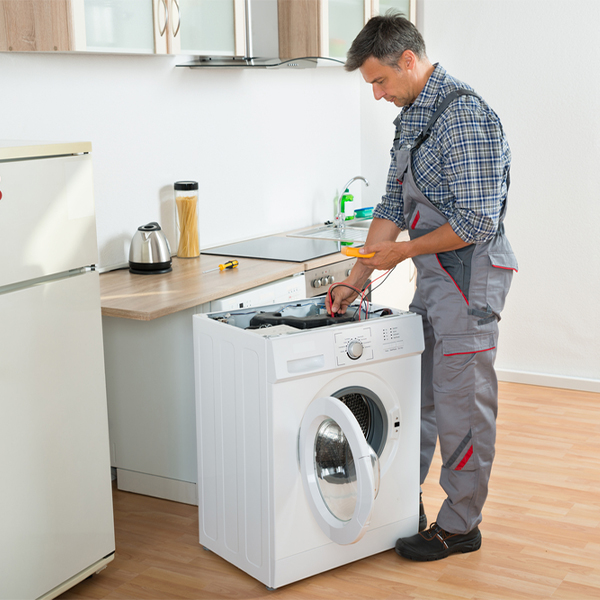 can you walk me through the steps of troubleshooting my washer issue in Mount Hope Wisconsin